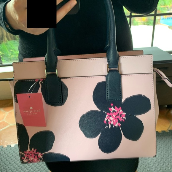 KATE SPADE CROSSBODY SATCHEL CAMERON MEDIUM FLORAL - Picture 2 of 10